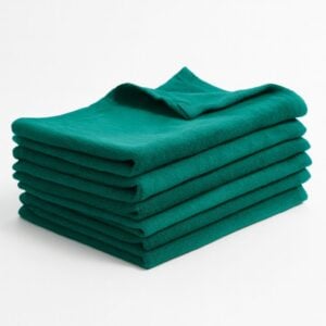 100% Cotton Wholesale Hunter Green Fingertip Towels