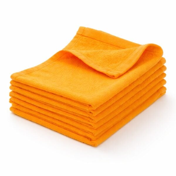 Bulk orange fingertip towels size 11x18