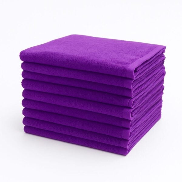 Purple Fingertip Towels Wholesale