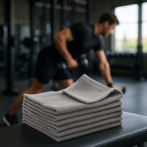 Wholesale silver 11x18 fingertip hand towels