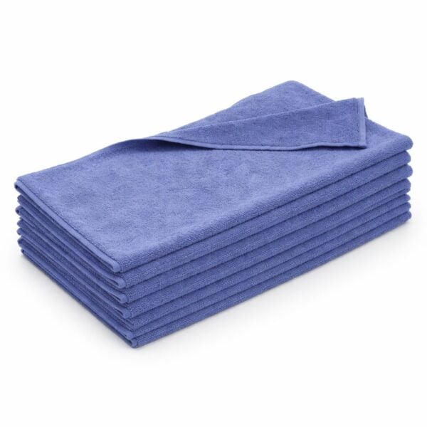 Premium Wholesale Navy Blue Microfiber Towels