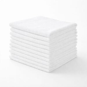 White Microfiber Towels Wholesale