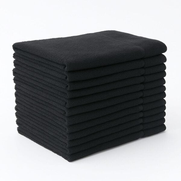 Premium Black Hand Towels Wholesale