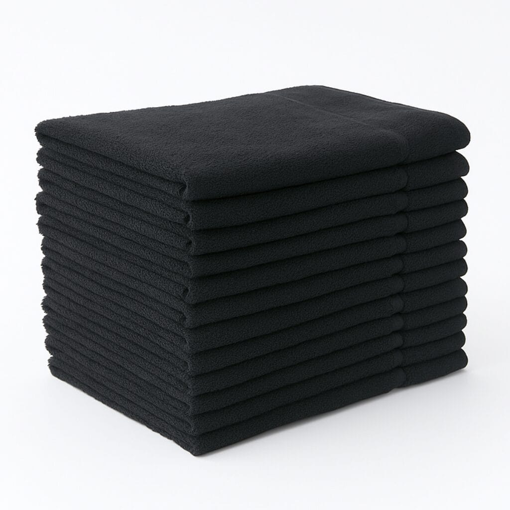 Premium Black Hand Towels Wholesale