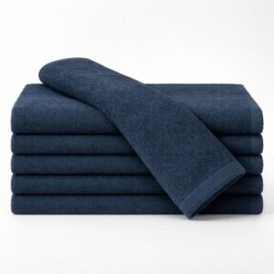 Wholesale premium charcoal grey washcloths in 13 by 13 inch size for businesses