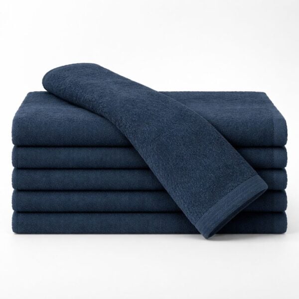 Wholesale premium charcoal grey washcloths in 13 by 13 inch size for businesses