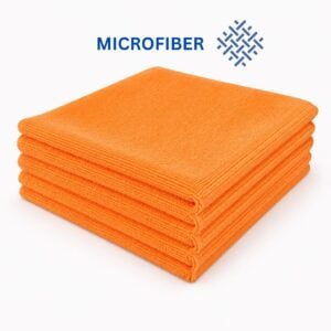 Premium Wholesale Orange Microfiber Towels