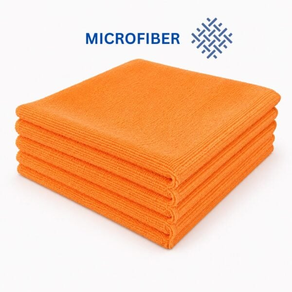 Premium Wholesale Orange Microfiber Towels