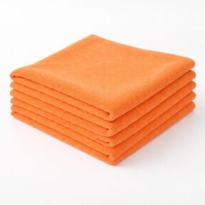 Premium Wholesale Orange Microfiber Towels
