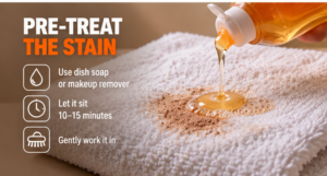 How to Remove Makeup Stains From Towels