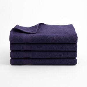 navy blue hand towels 16x30 inches made of 100% cotton