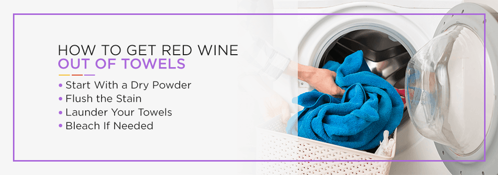 remove red wine stains