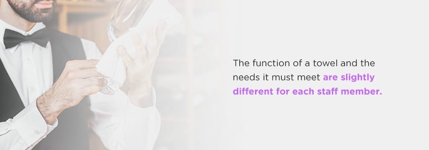 why does towel type matter