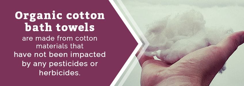 organic cotton bath towels