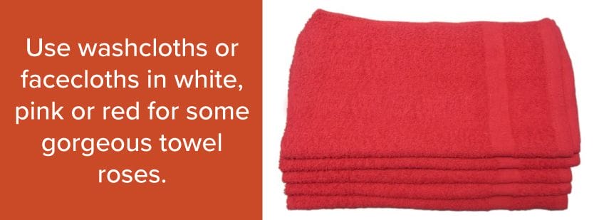 Gorgeous Towel Roses